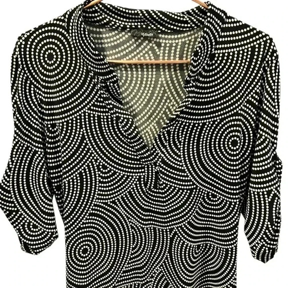 Hypnotik  black and white dress size M - Picture 11 of 13